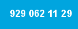 929 062 11 29